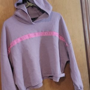 Women's under armor short length hoodie